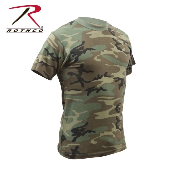 Rothco Other - Rothco Men’s Green Camo Short Sleeve T-shirt